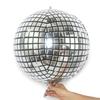 Amazon 22 polegadas laser prata ouro DISCO 4D balão de alumínio bola de discoteca KTV decoração de aniversário