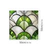 Bl310 Figuras Geométricas Transfronterizas Adhesivos Electrostáticos para Vidrio Decoración del Hogar Quedarse Vidrio Ventana de Vidrio Película para Vidrio