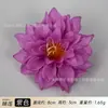 Flor de Nenúfar Simulada Flor de Loto Flor de Loto Pasador Flor Materiales DIY Estatua de Buda Guirnalda de Flores Adorno Hanfu Decoración para Fotografía de Bodas