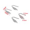 Nuevo Acero Inoxidable 316 Gancho para Oreja al Vacío Accesorios para Joyería DIY Accesorios para Pendientes Adorno para Oreja Gancho para Oreja