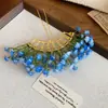 Diadema del Mismo Estilo de Liu Yifei, Pasador de Gypsophila, Gran Ceremonia de la República de China, Elegantes y de Alta Gama Accesorios para el Cabello y Tocados para Mujeres