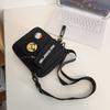 Bolsa de Ombro Masculina Marca Moderna Bolsa Pequena Transversal Ins Bolsa Pequena Moderna Bolsa Transversal Mochila Estudante Feminina Casual Elegante Porta Celular