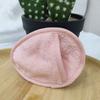 Toalla Limpiadora y Desmaquillante de Terciopelo Coral con Forma de Gota de Agua, Toalla Absorbente de Belleza para Quitar Maquillaje, Toalla Reutilizable Lavable, Stock Listo del Fabricante al por Mayor