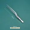 Pinça de Aço Inoxidável 304 Anti-Iodóforo Pinça Médica em Formato de Pistola Ferramentas para Arte do Chá e Jardinagem Aquática Pinça Espessada 403