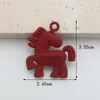 Accesorios para Joyería DIY de Venta Caliente en Stock, Caballo Pequeño Estilo Chino Joyería DIY Hecha a Mano, Accesorios para Joyería DIY de Esmalte de Gama Alta
