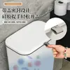 Lixeira de parede para cozinha doméstica com tampa porta de armário montada na parede balde de lixo de cozinha banheiro vaso sanitário pendurado