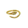 Dulce y Fresco, Estilo Lujo Ligero, Anillo Abierto de Serpiente con Forma de Moneda para Mujer, Diseño de Nicho, Sensación de Alta Gama, Apilable, Personalizable, Anillo Versátil