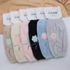 Fundas de Manga de Terciopelo para Otoño e Invierno, Mangas de Longitud Media para Mujer, Anti-Manchas, Cálidas, Lindos Protectores de Manga con Bordado de Flores al por Mayor