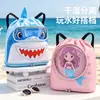 Bolsa de natación estilo Ins con separación húmeda y seca y compartimento para zapatos, alto valor estético, adecuada para vacaciones en la playa, surf, buceo y almacenamiento en la playa