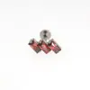 G23 Titanio Zircón Aobao Joyería para Perforación Labio Uña Uña de Oreja Joyería para Perforación Transfronteriza Joyería para Perforación en stock