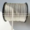 Cinta Plana Trenzada Retorcida de Seda Color Oro Champán Plata de 4 mm Cuerda Trenzada DIY Cinta Trenzada Accesorios para Ropa Cinta de Tejido