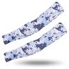 Protección Solar Anti-Terrorista Camuflaje Táctico Mangas de Seda Helada Ciclismo al Aire Libre Mangas Cortas para Pesca Protectores de Brazo Camuflaje Mangas de Brazo de Marinero