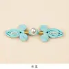 Botones de broche para collar Hanfu, broche de cuatro aros estilo chino con forma de capullo de tulipán, botones retro para accesorio de ropa de traje Xiuhe Tang