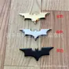 Pegatinas 3D para decoración exterior de coche, pegatinas de metal con personalidad de murciélago, pegatinas de cubierta modificadas, pegatinas para carrocería, etiquetas de murciélago