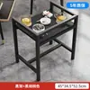 Mesa de Mahjong Mesa de Café Estante para Té Sala de Ajedrez y Cartas Mesa Auxiliar Especial Mesa Auxiliar Pequeña para Jugar Máquina de Mahjong Estante Móvil de Almacenamiento