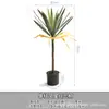 Simulación de Plantas de Árbol de Yuca Cola de Fénix Plantas Verdes Falsas Desérticas Tropicales Bonsái Grande de Piso Adornos para Decoración de Ventanas Interiores