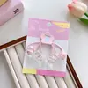 Versión Coreana Transparente Tridimensional Bola de Conejo Goma para el Cabello Anillo para el Cabello con Forma de Corazón Femenino Cuerda para el Cabello Goma Elástica para el Cabello Accesorio para el Cabello Venta al por Mayor