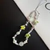 Corrente de Celular Original Feita à Mão Estilo Verão Ins Fofo Fresco Capa de Celular Cordão DIY com Contas Alça para Câmera Ccd