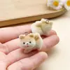 Dibujos Animados Super Mini Lindo Animal Terciopelo Animal Perro West Highland Colgante Llavero Cadena para Teléfono Móvil Accesorios de Joyería