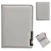 Carteira Masculina Carteira Curta Borda de Ferro Padrão Cruzado Carteira Masculina com Múltiplos Porta-Cartões Porta-Cartões Masculino de Alta Qualidade