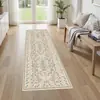 Decoración del Hogar de Estilo Persa Más Vendida Transfronteriza, Alfombra para Pasillo Resistente a Manchas, Felpudo para Cocina Resistente al Desgaste y de Fácil Cuidado