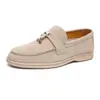 Mocasines Retro Estilo Británico Tallas Grandes Transfronterizos Estilo Old Money para Hombre Slip-on Hombre Perezoso Zapatos Casuales para Viajar al Trabajo Conducir Hombres