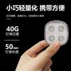 Juego de Luces Delanteras y Traseras para Bicicleta Carga Tipo-c 4LED Alta Luminosidad Impermeable Larga Duración de Batería Luz Brillante para Ciclismo Nocturno