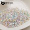 Cuentas de Cristal de Arroz Perlado de Unicornio Preciosa Checa Importadas 2/3/4mm Accesorios para Joyería Hecha a Mano con Cuentas