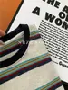 Nuevo Top Versátil Adelgazante de Estilo Coreano Casual Holgado para Primavera/Verano 2026, Camiseta de Manga Corta Rayada de Puntos de Marca de Moda Ins para Mujer