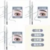 Lápiz de cejas ultra fino de doble punta: impermeable, a prueba de sudor, de larga duración, a prueba de manchas, fácil de aplicar, asequible y portátil