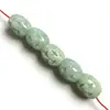 Myanmar Jadeite uma cruz de contas soltas de mercadorias gravadas Passepartout artesanato frisado DIY acessórios de jóias atacado direto