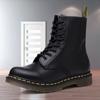 Botas Martin masculinas 2023 outono nova moda casual casais plus size botas Martin altas sapatos masculinos uma geração de cabelo