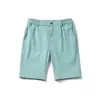 Nuevos Shorts Deportivos Casuales de Verano 2025 para Hombre Color Sólido Moda Casual Elástico Cordón Pantalones Rectos de Cinco Puntos para Hombre
