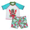 Traje de baño para niño caricatura protector solar bebé grande lindo aguas termales Comercio Exterior Niños traje de baño de una pieza fábrica mayoreo
