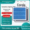 Adequado para Toyota Corolla Aromaterapia Filtro de Ar Condicionado Carvão Ativado N95 Grau Filtro de Ar de Carro Tamanho Original