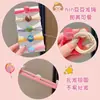 Ligas para el Cabello de Niña de Alta Elasticidad Color Caramelo, Ligas para el Cabello de Bebé, Bandas Elásticas Coloridas, Cuerdas para el Cabello Lindas para Niñas Pequeñas, Accesorios para la Cabeza de Niños