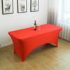 Funda Elástica para Mesa de 1.37m x 1.83m Mantel Elástico Rectangular Mesa de Cóctel Mesa de Conferencia de Hotel Mesa de Comedor Impermeable Uso en el Hogar