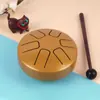 Mini Tambor Etéreo 3,8 Polegadas 6 Tons Tambor de Língua de Aço Brinquedo Educacional Instrumento de Percussão Infantil Suporte de Fábrica Original Personalização