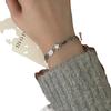 Pulsera de Hombre de Jengibre para Mujer, Pulsera de Amistad de Oso Lindo, Diseño Único, Pulsera de Muñeca con Personalidad Hip-Hop Elegante