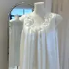 Nueva Camisola Lencera de Satén Brillante Estilo Retro Francés Palacio Linda para Mujer, con Copas en el Pecho, Estilo Princesa de Alta Gama