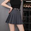 Saia de Rua Estilo Punk Feminina Saia Plissada Primavera e Verão Feminina Saia Curta Roupas Femininas Primavera 2024 Dropshipping