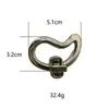 Vendas Diretas de Fábrica Bolsas com Fecho de Metal Coração de Pêssego, Bolsas de Mão, Sapatos, Botas, Bolsas, Acessórios de Metal para Ferragens, Atacado e Varejo, Comércio Exterior Transfronteiriço