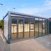 Casa Contêiner, Casa Integrada, Canteiro de Obras, Casa Móvel, Dormitório, Casa de Aço Colorido à Prova de Fogo e Umidade, Casa Combinada de Painel de Atividade