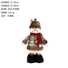 Artículos decorativos retráctiles de Navidad, muñecos, muñeco de nieve, figuras de renos, muñecos de Navidad, adornos, regalos para escaparates