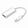 Liga de Alumínio Tipo-C para Conversor HDMI 2m Adaptador Usbc para HDMI Fêmea Projetor de Tela de Telefone Celular 4K60Hz