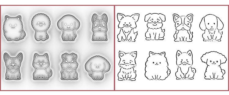 狗狗B款两版