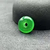 Acessórios de Joias Fivela da Paz de Jade Quartzo Verde Completo Peças de Joias para Pingente DIY Pequenos Charms Venda por Atacado em Estoque