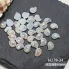 Abalorios para Uñas con Forma de Estrella de Mar y Concha Aurora Serie Océano Concha Resina Accesorios para Uñas DIY Decoración de Uñas Portátil