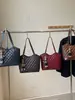Bolso retro de gran capacidad transfronterizo para mujer, versátil para otoño e invierno, nuevo bolso de hombro casual con patrón de diamantes 2026, bolso tote texturizado
