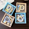 Traje de Accesorios para el Cabello de Oso Amarillo Leche para Niños Anillo para el Cabello de Oso Lindo Alto Valor de Color Dibujos Animados Pinza Lateral para Flequillo Traje